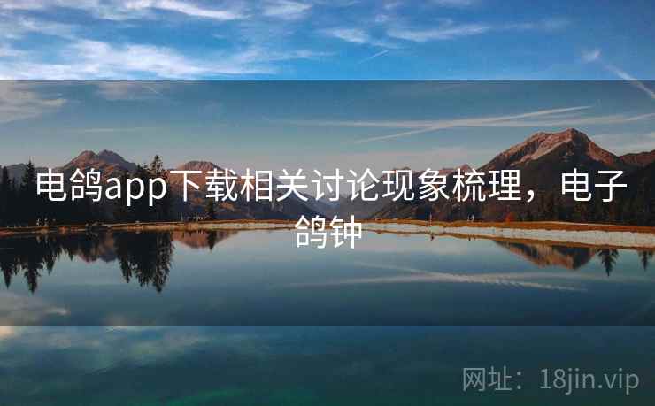 电鸽app下载相关讨论现象梳理，电子鸽钟